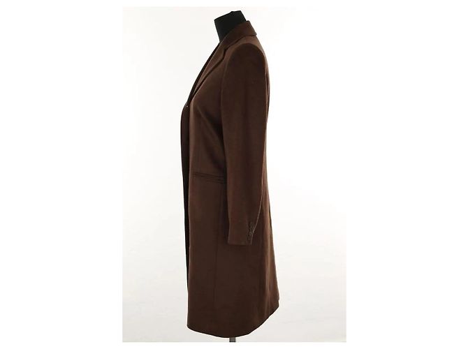 Eric Bompard Cappotto in cashmere marrone - vista 3