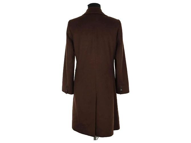 Eric Bompard Cappotto in cashmere marrone - vista 4