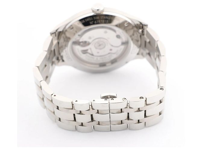 Relógio Baume & Mercier Clifton Vomatic M0A10505 6197815 SS AT com mostrador branco - vista 7