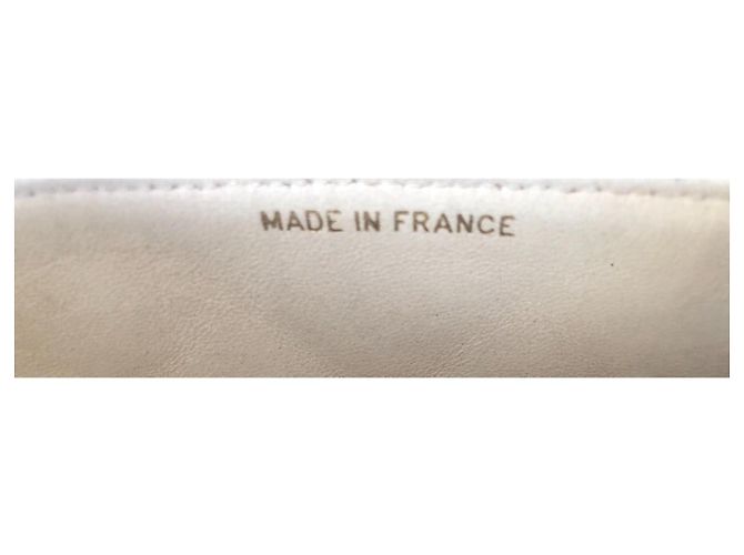 Borsa Chanel Timeless Maxi Jumbo in Tela Ecru Trapuntata Bianco - vista 17