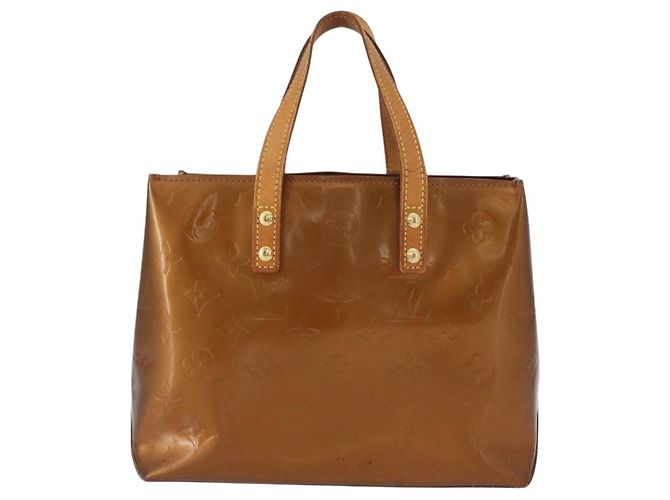 Borsa Reade Monogram Vernis PM di Louis Vuitton Marrone - vista 2