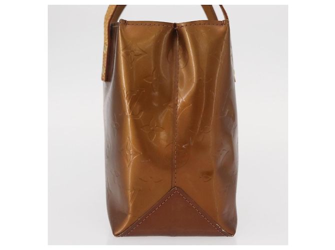 Borsa Reade Monogram Vernis PM di Louis Vuitton Marrone - vista 4