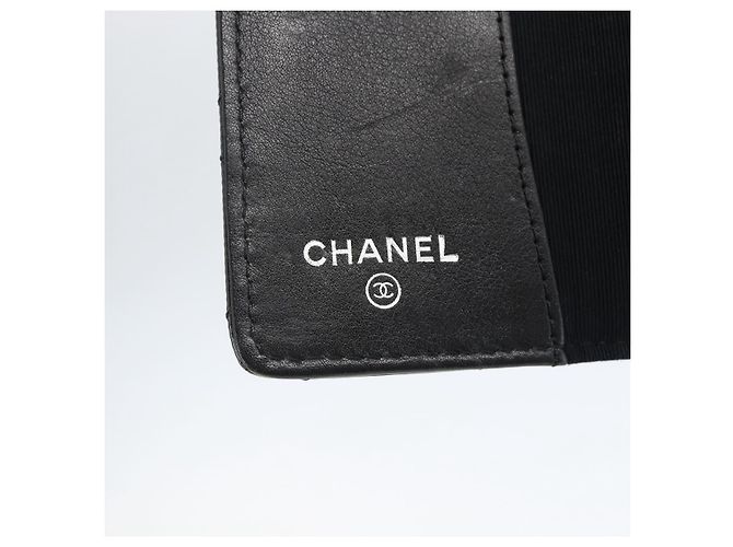 Chanel Vintage CC Schlüsselanhänger aus Metall Schwarz - Ansicht 6
