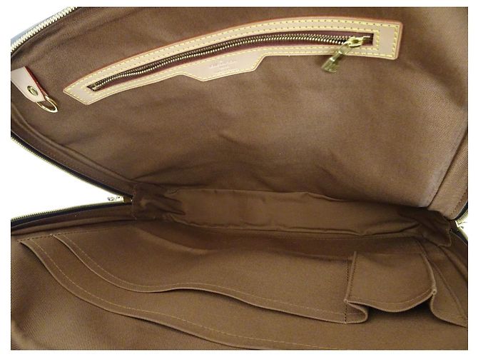 Borsa per laptop in pelle monogramma Pegase di Louis Vuitton Marrone D'oro - vista 4