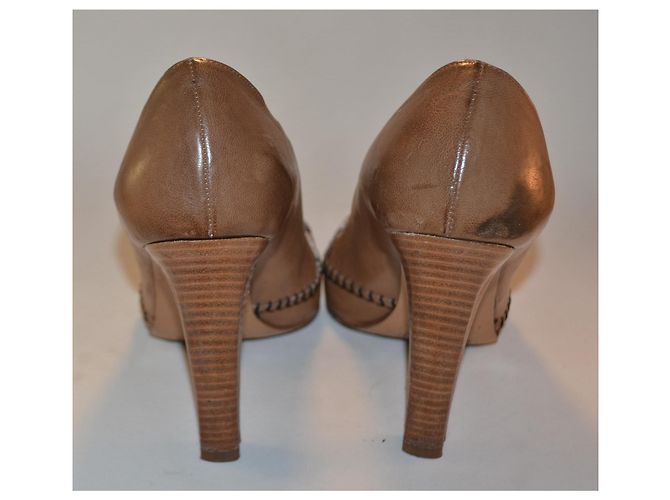 Etro Pumps aus Leder und Canvas 37 IT Mehrfarben - Ansicht 3