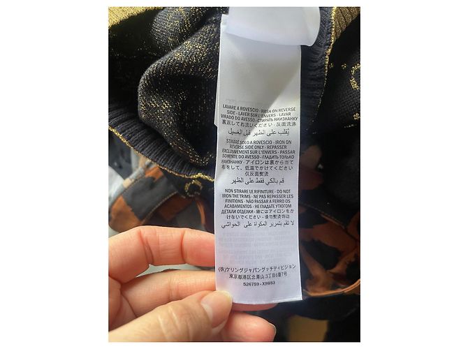 Pull Gucci Monogramme Doré et Noir - vue 5
