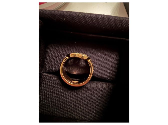 Anello Chanel Oro con Strass D'oro - vista 11