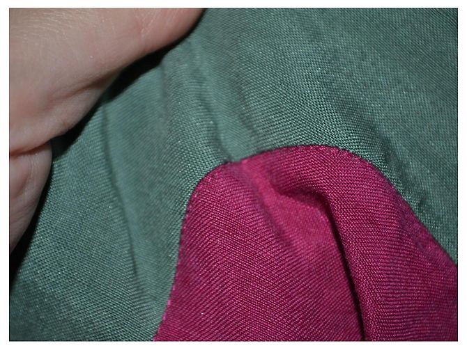 Abito M Missoni in seta e lino rosa e grigio - vista 6