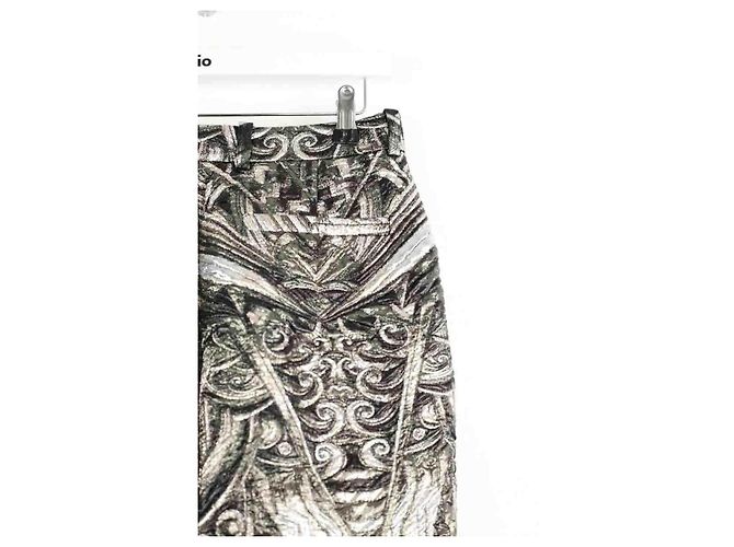 Louis Vuitton Silberne Gerade Hose - Ansicht 4