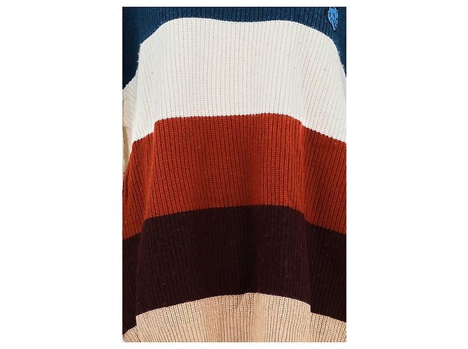 Kitsune Suéter de lana marrón Castaño - vista 3