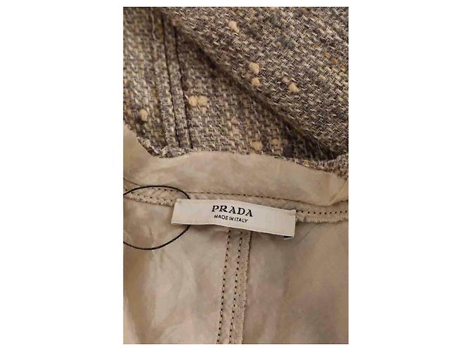 Prada Braune Wolljacke - Ansicht 5