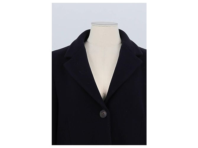 Gerard Darel Abrigo de lana negro - vista 2