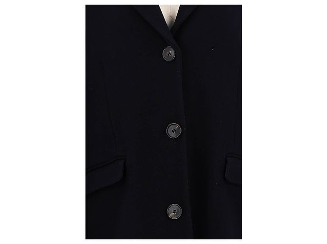 Gerard Darel Abrigo de lana negro - vista 3