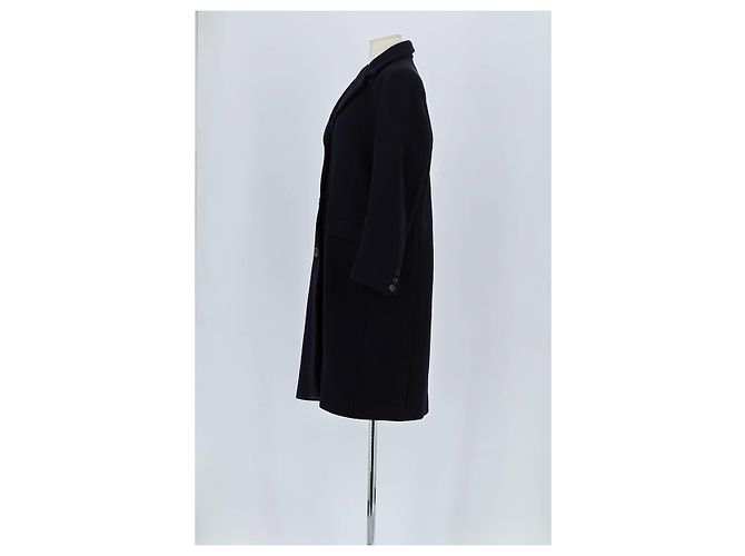 Gerard Darel Abrigo de lana negro - vista 5