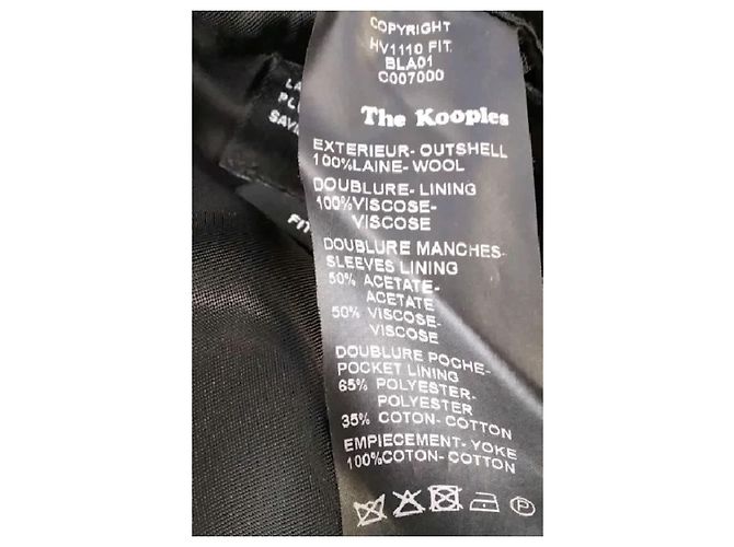 The Kooples Schwarzer Blazer - Ansicht 8