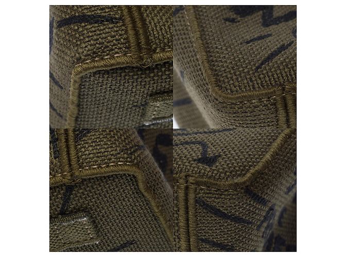 Sac DIOR en Toile Vert - 103125 - vue 11