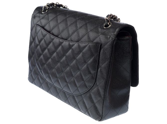Borsa CHANEL Timeless/Classique in Pelle Nera - 103130 Nero - vista 5