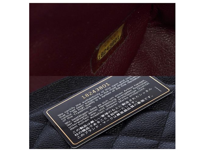 Borsa CHANEL Timeless/Classique in Pelle Nera - 103130 Nero - vista 7