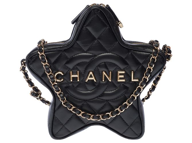 Borsa CHANEL in Pelle Nera - 103129 Nero - vista 3