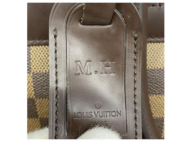 Borsa Boston Damier Greenwich PM Louis Vuitton Damier ebene - vista 6