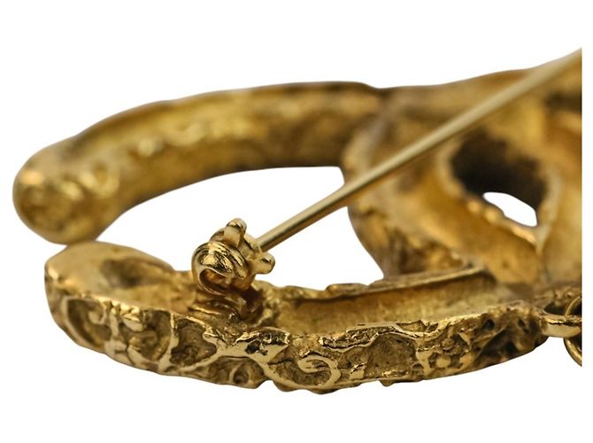 Spilla a frange vintage Coco Mark di Chanel D'oro - vista 10