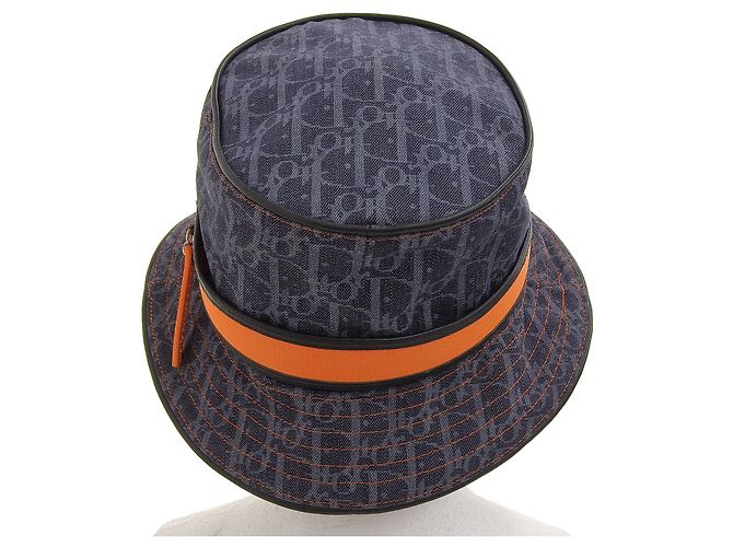 Cappello di cotone Christian Dior Blu - vista 3