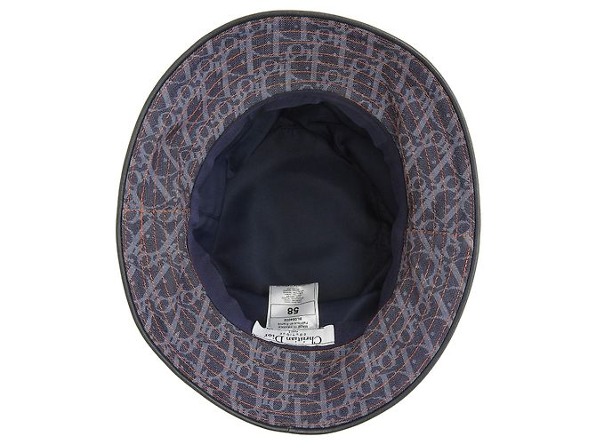Cappello di cotone Christian Dior Blu - vista 4