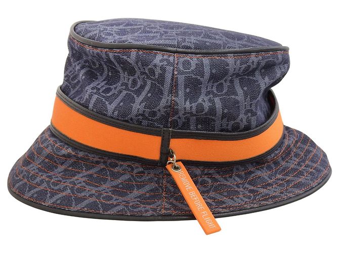 Cappello di cotone Christian Dior Blu - vista 5