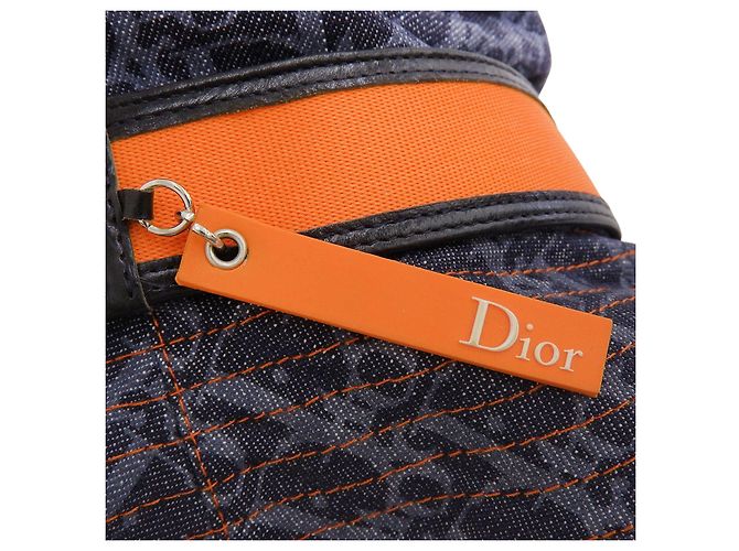 Cappello di cotone Christian Dior Blu - vista 7