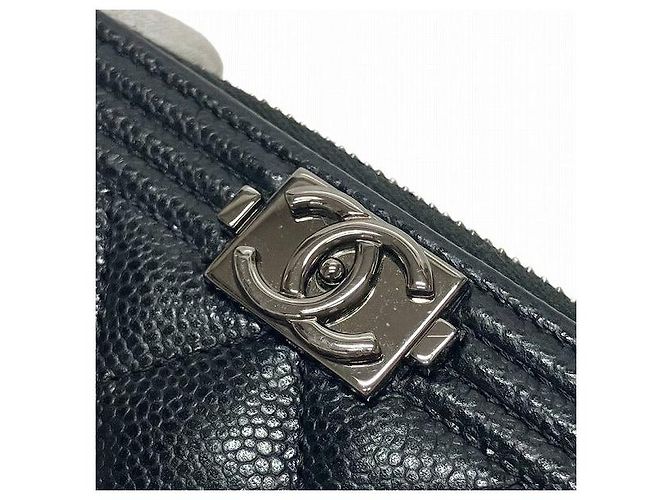 Monedero Caviar Boy CHANEL Negro - vista 5