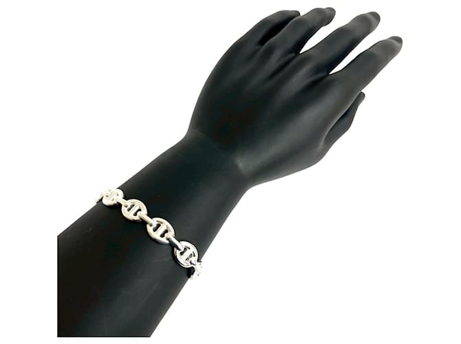 Bracciale in argento Anchaine Hermès Metallico - vista 2