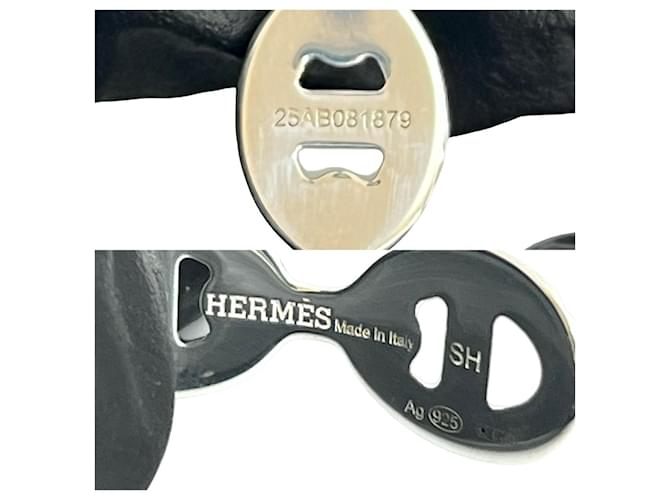 Bracciale in argento Anchaine Hermès Metallico - vista 3