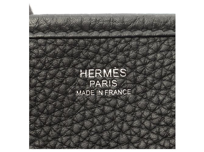 Borsa a Spalla in Pelle Hermès Evelyne III PM Nero - vista 2