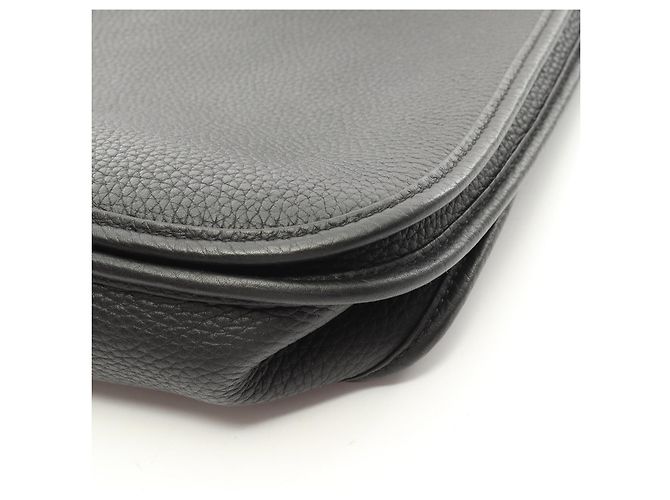 Borsa a Spalla in Pelle Hermès Evelyne III PM Nero - vista 5