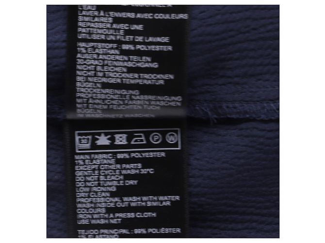 Ba&sh Kosee Dress in Navy Blue Polyester - view 7