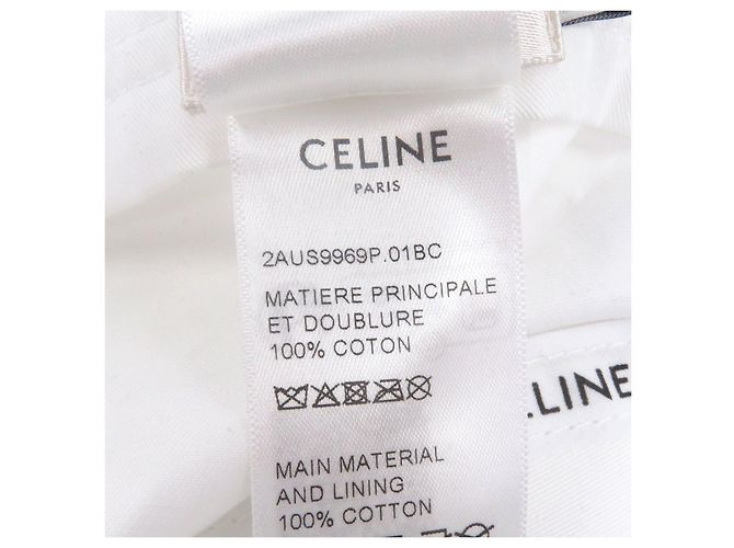 Céline Casquette de baseball avec broderie logo Celine - vue 8