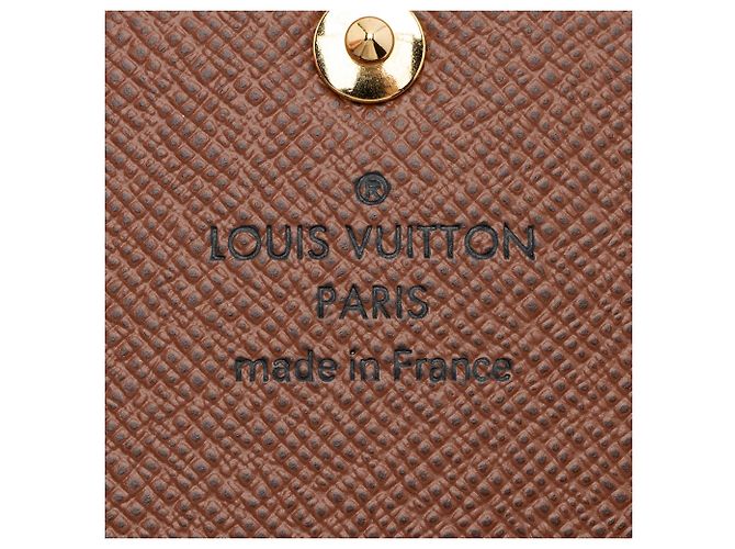 Portafoglio Sarah in tela Monogram Louis Vuitton Marrone - vista 5