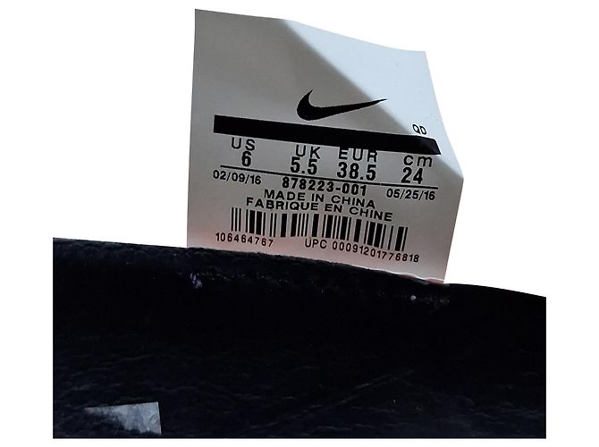 Baskets Nike x Kim Jones Air Zoom LWP 16 en polyester noir - vue 9