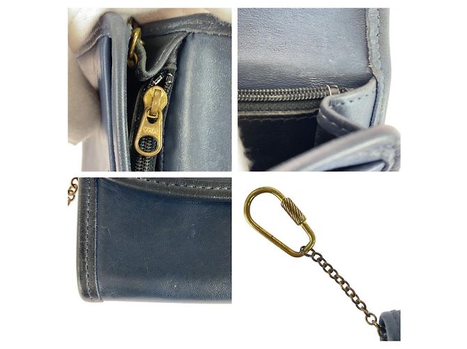 Coach Leather Keyring Card Case - view 6