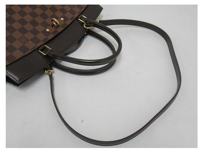Sac à main Louis Vuitton Rivoli MM Damier Marron - vue 6