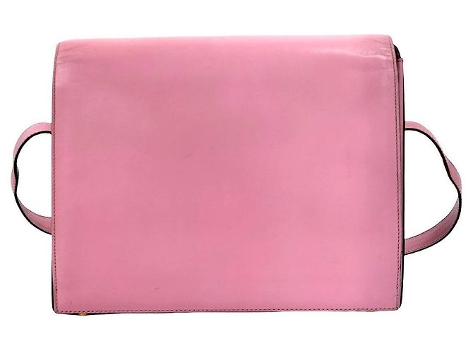 Céline Borsa a Spalla in Pelle Celine Rosa - vista 4