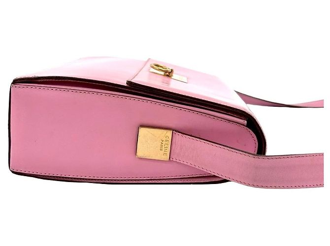 Céline Borsa a Spalla in Pelle Celine Rosa - vista 7