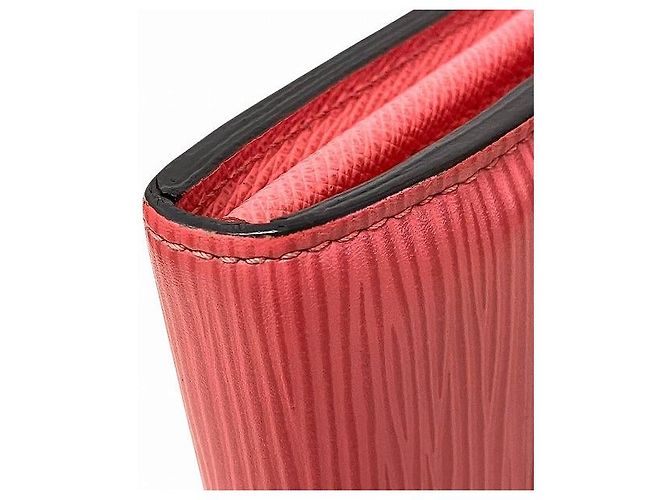 Portafoglio Lungo Epi Sarah di Louis Vuitton Rosa - vista 7