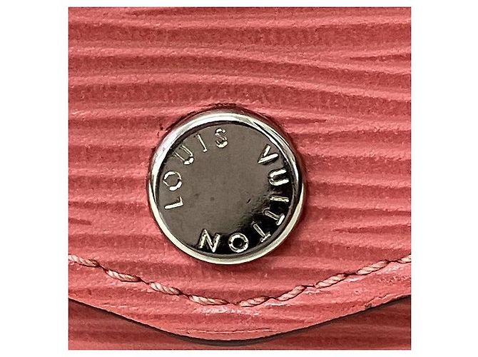 Portafoglio Lungo Epi Sarah di Louis Vuitton Rosa - vista 8