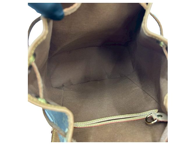 Louis Vuitton Monogram Leder Rucksack Braun - Ansicht 10
