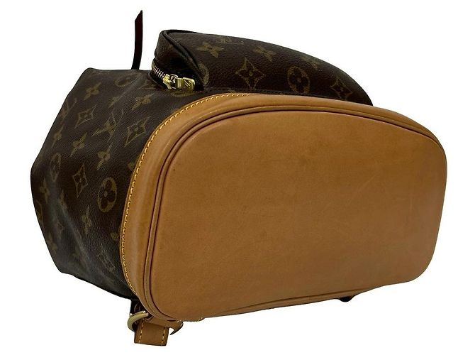 Louis Vuitton Monogram Leder Rucksack Braun - Ansicht 8