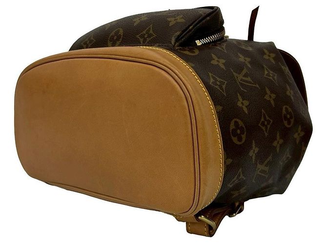 Louis Vuitton Monogram Leder Rucksack Braun - Ansicht 9