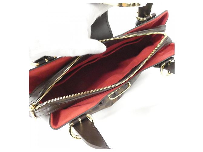 Borsa Damier Sistina di Louis Vuitton Marrone - vista 10