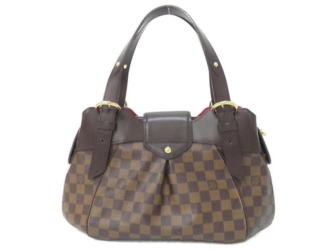 Borsa Damier Sistina di Louis Vuitton Marrone - vista 2