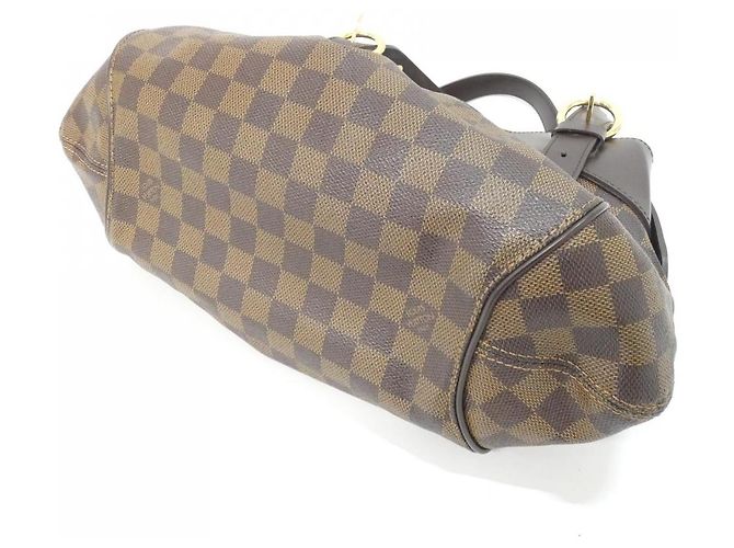 Borsa Damier Sistina di Louis Vuitton Marrone - vista 3